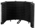 Superfix XMF202B Pantalla acústica portátil 5 paneles carcasa metálica negro mate