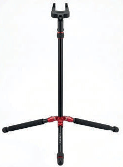 Superfix XGS820RDOX Soporte plegable para guitarra con cierre automático rojo