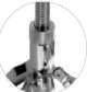 Superfix XKB301 Silla para baterista tipo moto altura ajustable 45.5-62 cm