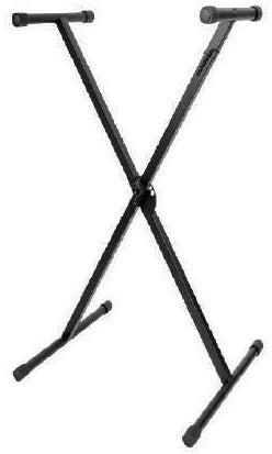 Superfix XKS302B Soporte para teclado en X sencillo 5 posiciones