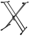 Superfix XKS212B Soporte para teclado doble X 65 kg