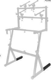 Superfix XKSA103BP2 Extensión para patas de base de instrumento