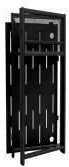 Superfix XKS511B Mesa metálica plegable para DJ negra sin accesorios