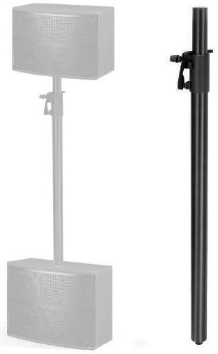 Superfix XSS404B Soporte tipo poste para subwoofer y cabina rosca M20