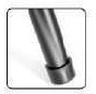 Superfix XLS105B Soporte para iluminación tipo T de aluminio doble barra 3,5 m