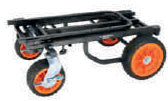Superfix XRC183B Carro plegable para equipos 220 kg ruedas 8"-10"