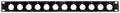 Superfix XRD161B Panel para rack 1U de 12 montajes