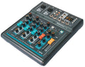 Prophonic F-4U Mezclador de 4 canales con interfaz USB y Bluetooth