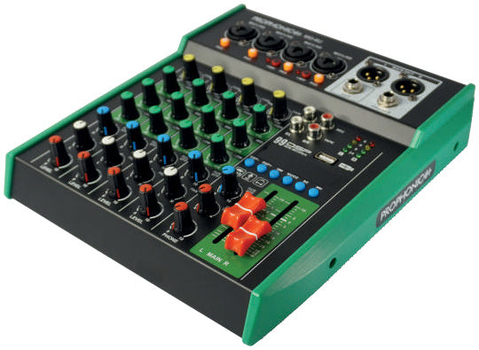 Prophonic MG-6U Mezclador de 6 canales con efectos DSP y Bluetooth