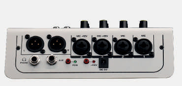 Prophonic MIX-400 Mezclador de 6 canales con reverb, delay y Bluetooth