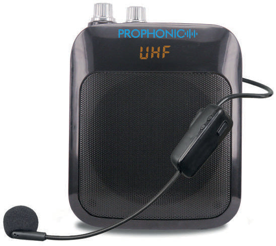 Prophonic FM-45S Amplificador tipo canguro con micrófono UHF 9 W