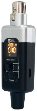 Prophonic MTU-003 Transmisor y receptor inalámbrico 2.4G con phantom 48V