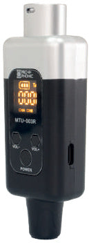 Prophonic MTU-003D Transmisor doble y receptor inalámbrico 2.4G con phantom 48V