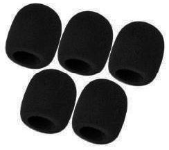 Prophonic ZSE-FOAM Black Protector cortaviento para micrófono negro paquete x 5