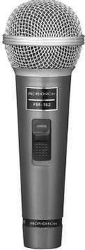 Prophonic FM152 Micrófono unidireccional alámbrico cuerpo plástico cable Canon - Plug 5 m