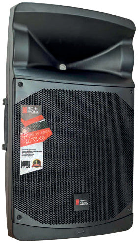 Prophonic PRO15A-DSP Cabina activa 15 pulgadas 2 vías clase D con DSP 5500 W