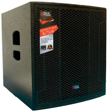 Prophonic PRO-SUB15-DSP Subwoofer activo 15 pulgadas clase D con DSP 5000 W