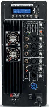 Prophonic PRO15 LF MP3 Cabina activa 15 pulgadas 2 vías 4 entradas de micrófono 3500 W