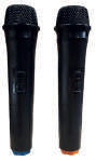 Prophonic PRO-BAT12 MIC Cabina recargable 12 pulgadas con 2 micrófonos inalámbricos 1200 W