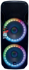 Prophonic PRO-215A CON LUZ Cabina activa doble 15 pulgadas 3 vías luces RGB 4500 W