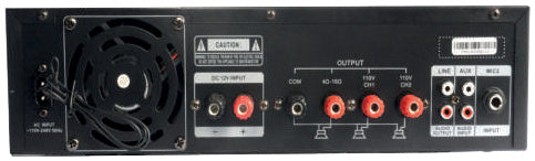 Prophonic PA-120 Amplificador ambiental 2 zonas 2 x 120 W línea 70/100 V