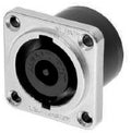 Prophonic CY3071 Jack Speakon 4 contactos para chasis con seguro metálico
