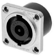 Prophonic CY3071 Jack Speakon 4 contactos para chasis con seguro metálico