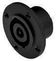 Prophonic CY3069 Jack Speakon 8 polos para chasis con seguro metálico