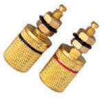 Prophonic CY-2238A Bornera banana para chasis dorada