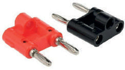 Prophonic CY-2233B Plug banana doble negro y rojo