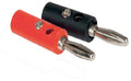 Prophonic YG20012 RMB Conector banana con tornillo negro y rojo