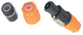 Prophonic CY3059 Plug Speakon 4 contactos con protector de polvo y agua