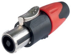 Prophonic CY3056 Plug Speakon 4 contactos punta metálica robusto